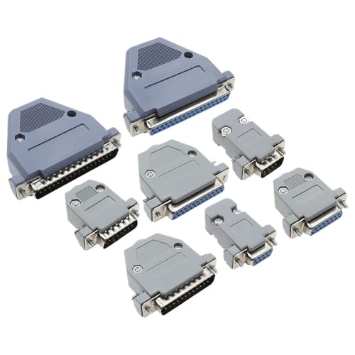 Image of 5Pcs DB9 /15 /25 /37 DIDC9 /15 /25 /37 Male Female Plug Serial Port Connector IDC Crimp Type D-SUB Rs232 Adapter(DB15 Female)