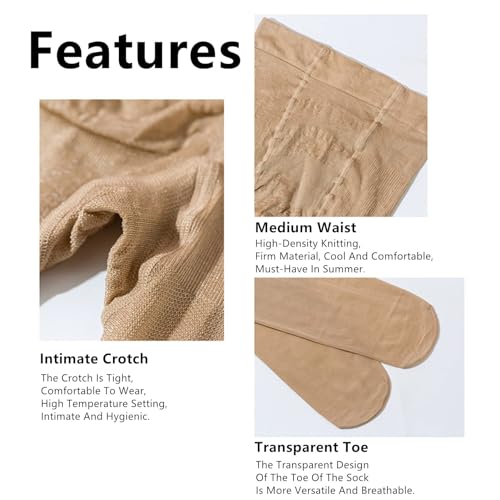 Super Flexible Indestructible Magic Tights, Universal Stretch Anti-Scratch Stockings, Tummy Control Sheer Tights3