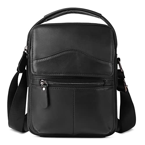 Men's Genuine Leather Shoulder Bag Briefcase Messenger CrossBody Handbag Satchel Travel bag