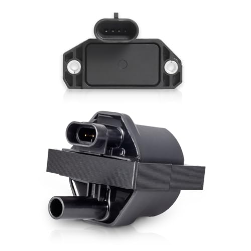 ENA Ignition Coil and Module System Compatible with GMC Chevy