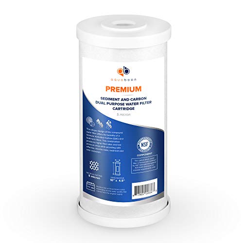 Aquaboon Premium Sediment und Carbon Dual Purpose Wasserfilterkartusche Cover