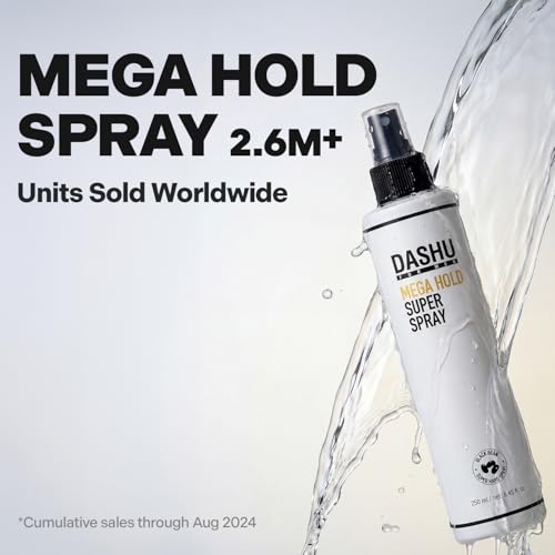 DASHU Mega Hold Spray + Peine Volumen miniatura 4