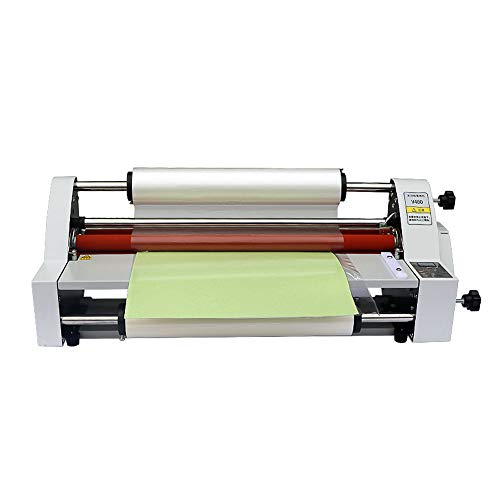 Laminatrice di riempimento a freddo a caldo, macchina di laminazione termica su un lato e su due lati con controllo della temperatura per documenti, foto, schede Max. Larghezza 45 cm