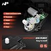 A-Premium HVAC Heater Blend Door-Actuator, Compatible with Chrysler 200 Aspen Avenger Sebring, Dodge Caliber/Durango/Journey, Jeep Compass/Patriot/Wrangler, Ram ProMaster Models, Replace# 68018109AA