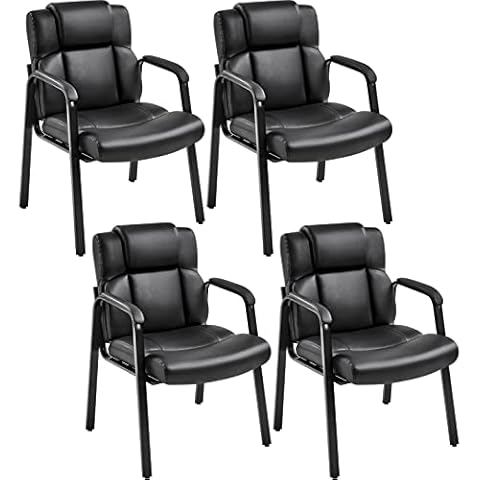 Yaheetech Extra-wide Faux Leather Guest Chairs Cover