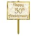 50th Anniversary Yard Sign Party Accessory (1 count)