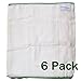 Dandelion Diapers Prefold Cloth Diapers Made from Viscose Bamboo and Cotton Blend Versatile Baby Diaper, 6 Count - Size 3 Infant Pinless Prefold