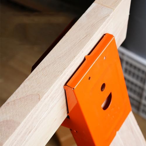 NISHZHU Holzbearbeitungstisch Mobile Halterung Befestigungsclip Sägebockclips Zimmerei Möbelverstärkungsklemme Hardware-Verbindungsstücke