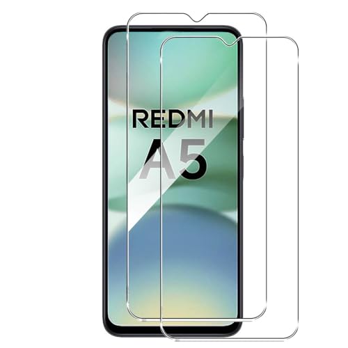 (2������)For Redmi A5 4G �t�B���� �����z�� �C�A�h�~ �d�x9H �Ή� �����ߗ� ���{���Ɏq�f�� �C�A�[�� ��ʕی� ���˖h�~ �����x�^�b�` �ϏՌ� �\��t���ȒP Redmi A5 4G �ی�t�B���� �����K���X�t�B����