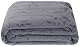 Brandsseller Felldecke Kuscheldecke Nerzfelloptik - 150 x 200 cm | 1150g - Anthrazit