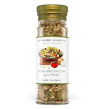 The Gourmet Collection Salad Spectacular Seasoning Blend - Great for Salad Dressing Mix, Asian Stir Fry, Vegetables - 12 Herbs & Spices - 5.5 oz