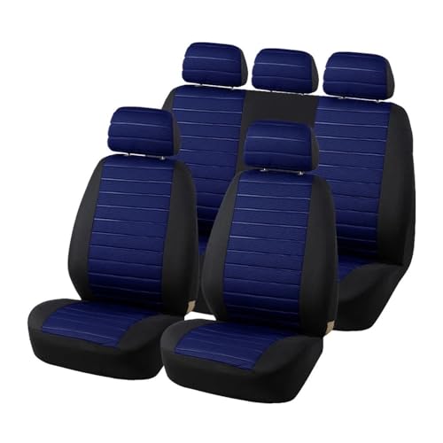 Housse siège voiture complète de voiture universelle et protection de banquette arrière