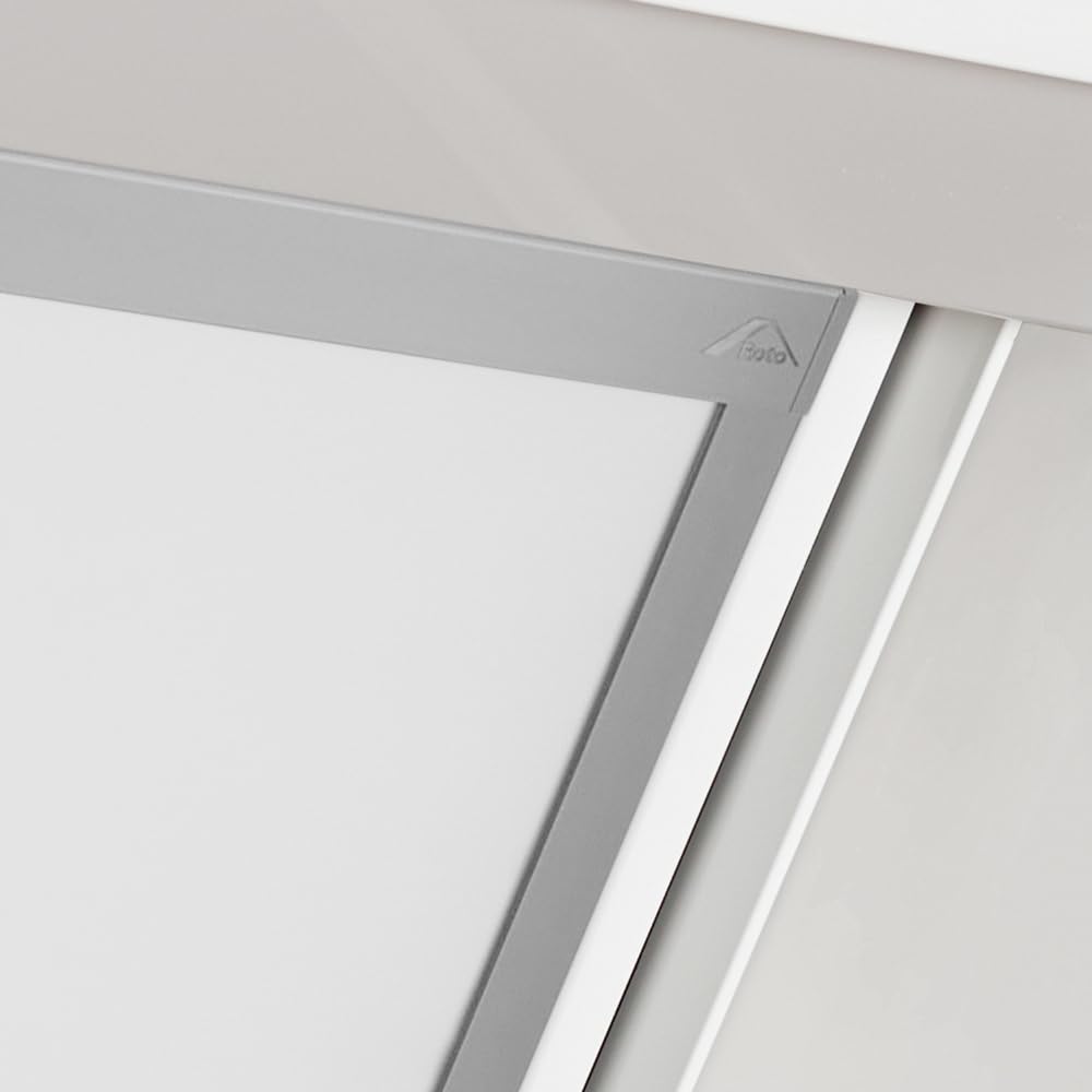 Roto Original Verdunkelungsrollo ZRVM mit Seitenschienen | Dachfensterrollo, Führungsschienen, Thermorollo, Sonnenschutz, alle Größen/Farben, WDF KAW KEW HAN, weiß, beige, schwarz