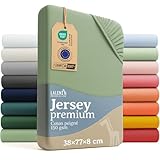 AJUSTEMENT OPTIMAL : le drap de lit pour enfant de 38 x 77 x 10 cm est idéal pour les berceaux, les corbeilles de Moïse et les landaus. Les draps pour couffin ovale sont disponibles en set de 1 ou 2.