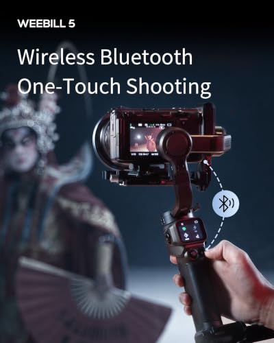 Image of ZHIYUN WEEBILL 5, Camera Gimbal Stabilizer, Fill Light, 1.8 inch Touchscreen