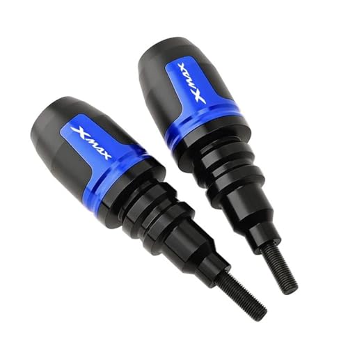 �o���p�[ XMAX 125 250 300 400 XMAX250 XMAX300 XMAX400 2025 �I�[�g�o�C�����ی�r�C�X���C�_�[�N���b�V���p�b�h�X���C�_�[ �X���C�_�[(Blue)