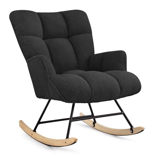 Aunekiv Silla Mecedora para Lactancia Sillón