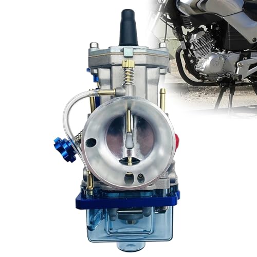 Cuve carburateur PWK plastique bleu transparent pour résoudre les pannes de gicleur bouché
