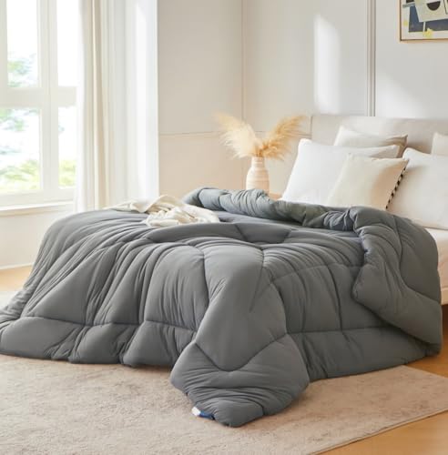 Yuncojin Bedding Comforter Duvet Insert,Soft Quilted Queen Size Bed Comforter,Down Alternative...