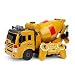 PTTYDDY Simulation Tuba 2.4G Télécommande Ciment Mélangeur Camion Jouet avec Lumières Et Sons 11 Canaux Électriques RC Véhicules De Construction Démo Automatique Cadeau De Voiture Jouet pour Enfants