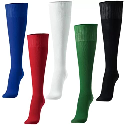 meia de futebol (39-43, vermelho)