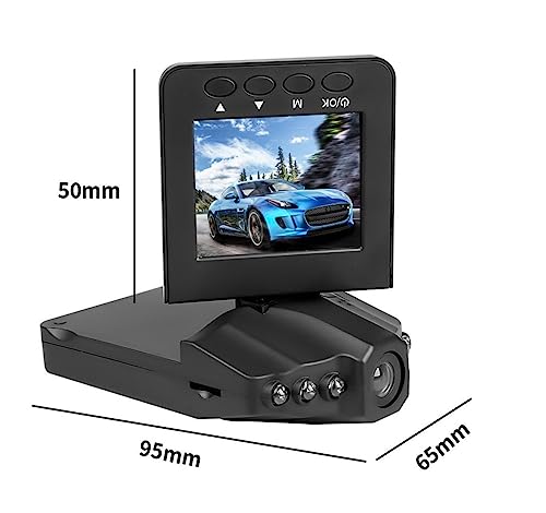 Cámara dash cam de 270 grados con visión nocturna IR y grabación vial en alta definición 7