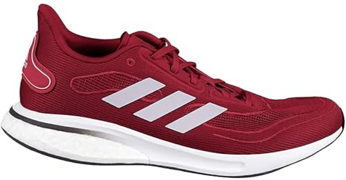 adidas Men's Supernova Cushion, Red/Silver/White, 9.5