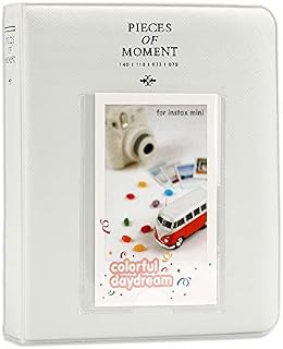 CELION 64 Pockets Fujifilm Instax Photo Album for Fujifilm Instax Mini 11 9 8+ 8 7s 25 26 50s 70 90 (Lilac Purple)