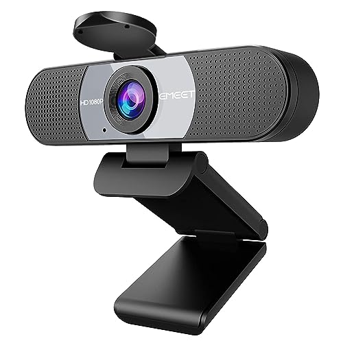 EMEET C960 1080P Webcam with Microphone, 2 Mics, 90° FOV, Computer Camera by EMEET - Used condition - US$26.24