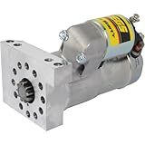 JEGS Heavy-Duty Mini Starter | Hitachi-Style | for Small Block and Big Block Chevy Engines | Made in USA