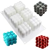 ● Molde de silicona multifuncional para postre: estos moldes de silicona para hornear se pueden utilizar para molde de mousse, molde de pastel, molde de helado, molde de trufa, molde de paleta, molde medio rojo, molde de pan, molde de pudín, molde de comida, molde de silicona, molde de postre.