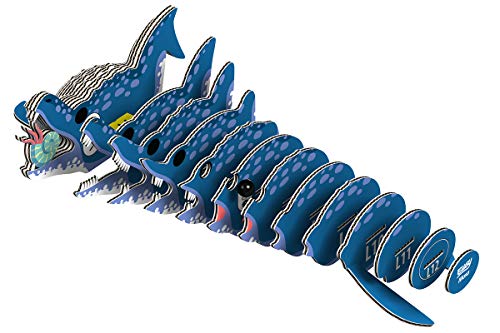 Eugy Mosasaurus Dinosaur 3D Puzzle, 25 Piece Eco-Friendly Educational Learning Puzzles For Kids 6+ #TOP7