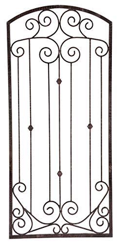 H Potter Trellis Garden Large Wrought Iron Heavy Scroll Metal Decoration Weather Resistant Lawn Patio Screen #TOP6