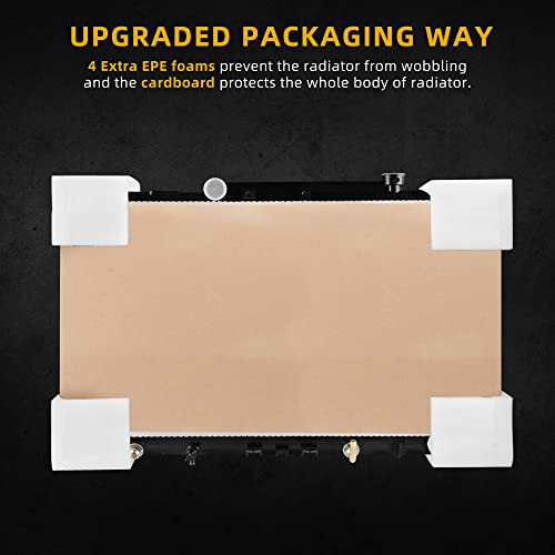 Dwvo Radiator Complete Radiator Compatible With 1997-2001 Camry 2.2L L4, Compatible With 1999-2001 Solara 2.2L L4 4Cyl Dwrd1017 #TOP6