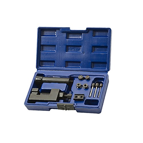 XYT WORLD - Heavy Duty Chain Breaker Cutter Splitter Tool Kit Set 3 in 1 Riveter Presser Motorcycle BMX Bike Bicycle ATV Scooter for Chain Size 415 420 428 520 525 530 630