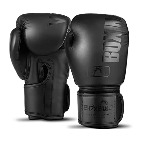 Lorpect Boxing Training Gloves for Men & Women ，Boxing Gloves for Boys and Girls,Women's Pro Style Training Gloves 6oz 8oz 10oz 12oz (BLACK, 8oz) Cover