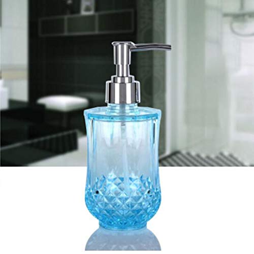 Savon liquide Bouteille rechargeable, Diamond Glass Distributeur De Savon, Lotions Et Liquides, En Mosaïque De Verre For Savon Liquide Bio, Huiles Essentielles, Accessoires Maison Salle De Bains