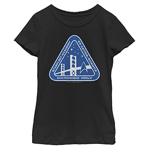 T-shirt Star Trek SF Academy pour fille en coton confortable