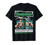 Klimaanlagentechniker Beruf mit lustigen Spruch Arbeits T-Shirt