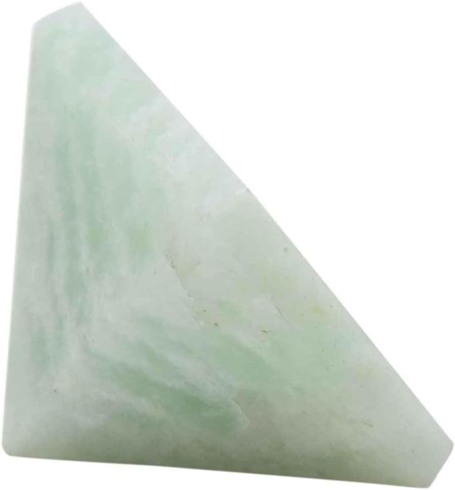Blessfull Healing Reiki Crystal Amazonite Pyramid - (1 pcs)