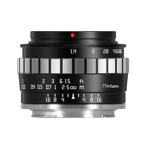TTArtisan 23mm F1.4 Z, Manual Focus 23mm f/1.4 APS-C Camera Lens for Nikon Z Mount Z5 Z6 Z7 Z6II Z6III Z7II ZFC Z30 Z50 Z50II Z9 Z8 ZF