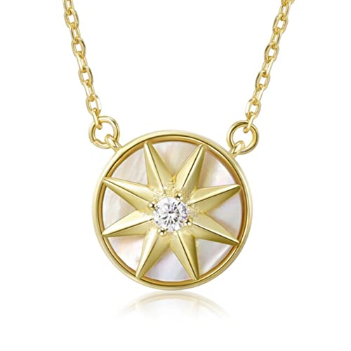Collier argent anti-stress à pendentif agate rotatif pour femme active