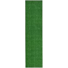 Ottomanson Artificial Grass Outdoor Runner Rug 2'7" x 10' &ndash; Waterproof Astro Turf with Drainage Holes &ndash; Patio &amp; Lawn Decora