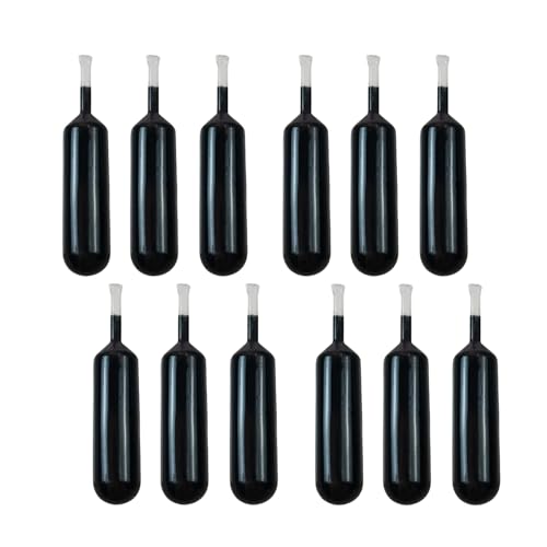 Identity Theft Stamp Ink Refill Set - 12Pack Refill Ink for Identity Theft Protection Roller Stamp - 2ml/pcs, Quick-Dry & Long-Lasting Security Ink for Confidential Data Masking