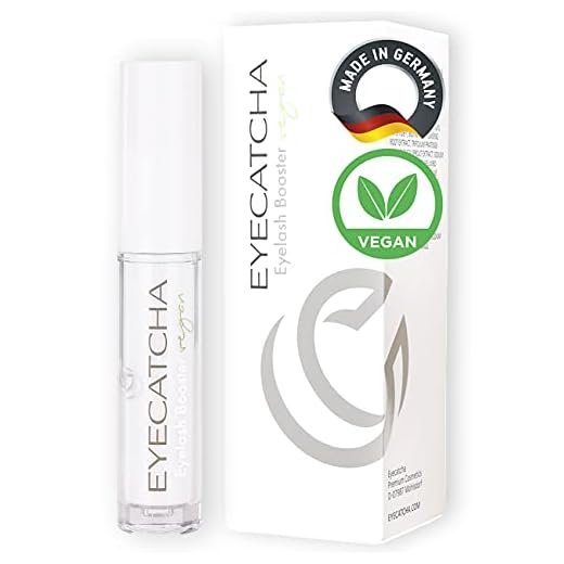 EYECATCHA VEGAN | PREMIUM Wimpernserum für lange Wimpern | MADE in GERMANY | Testsieger | Eyelash Booster | Wimpernbooster für schnelles Wachstum