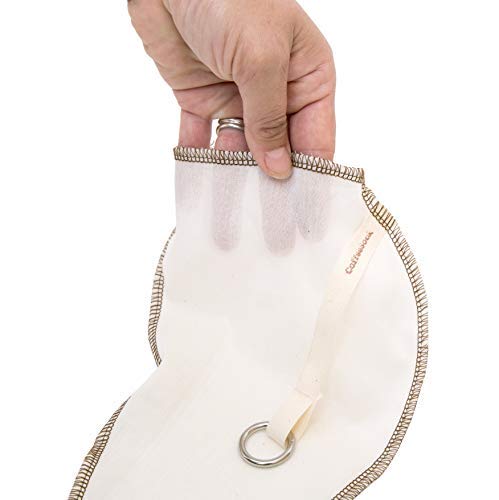 Coffeesock ’The Original’ Reusable 100% Organic Cotton Nutmilk Filter - 64 Ounce Diy Nutmilk Filter (1 Filter) | Coffee Sock Cloth Nutmilk Filter | Zero-Waste & Eco-Friendly #TOP3