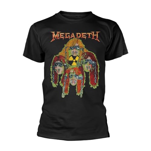 Abbigliamento Megadeth - Nuclear Glow Heads Ts