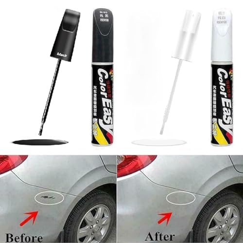 Image of Car Scratch Remover Touch Up Paint Pen Automotive Car Paint Pen 2 In 1 Car Paint Scratch Repair for Deep Scratches Special-Purpose Car Paint