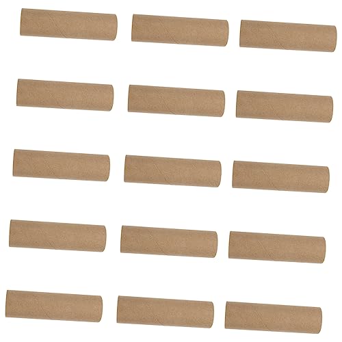 AUTSUPPL 15Pcs Paper Tubes for Thick Cardboard Tubes for DIY Projects and Versatile for Home and Classroom Creativity