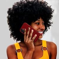kwmobile Handyhülle für iPhone 17 Hülle, für iPhone 17 Case - Hülle Silikon - kabelloses Laden - Rhabarber Rot – Ansicht 5